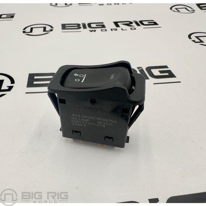 Switch -Rocker, Guarded, Lift A A06-37217-078 - Freightliner