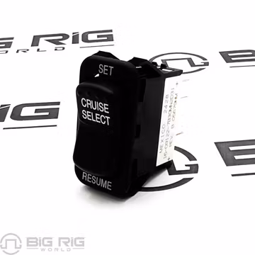 Cruise Control Switch - Single Pole with LEDs 16-091227B3GMN2D31 - Peterbilt