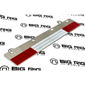 Universal Conspicuity Plates, Straight, Aluminum, Single 033-04259 - Fleet Engineers