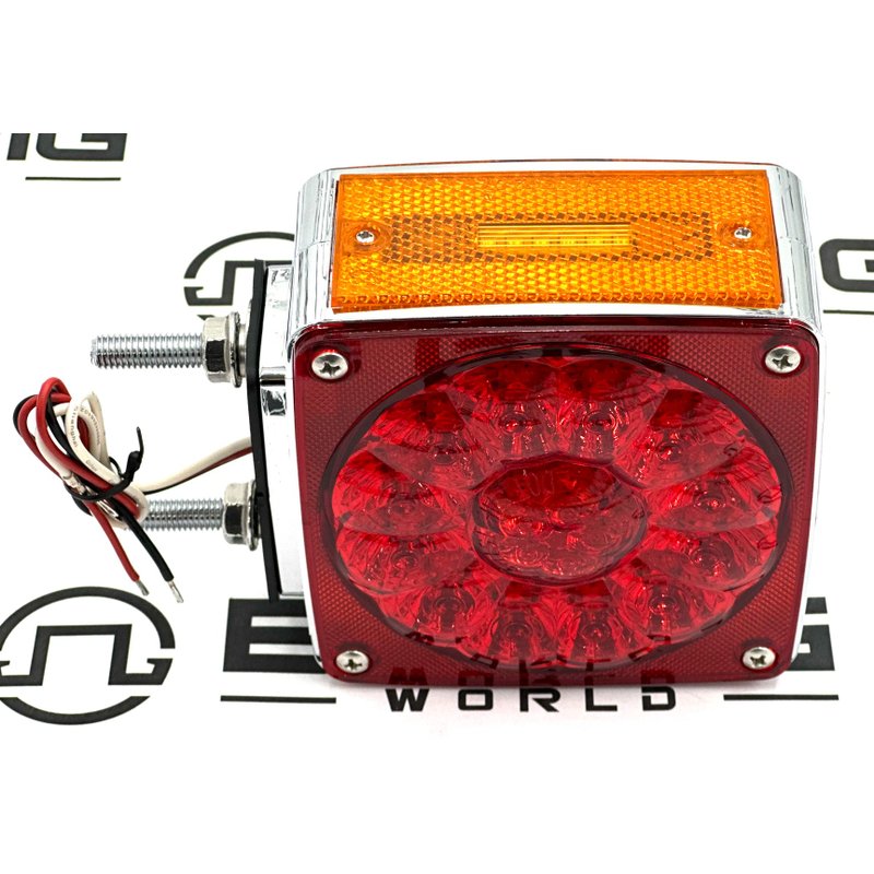 Amber / Red Turn Signal & Marker, Super Diode LED Double Face TLED-SDX - Trux Accessories