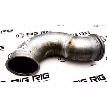 Multi-Bend Exhaust Pipe Aluminized Stainless Steel 4in M66-6736-001 - Paccar