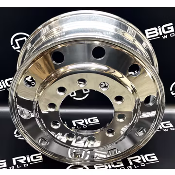 Wheel - Stud Mount 24.5 x 8.25, High Polish 27599XP - Accuride
