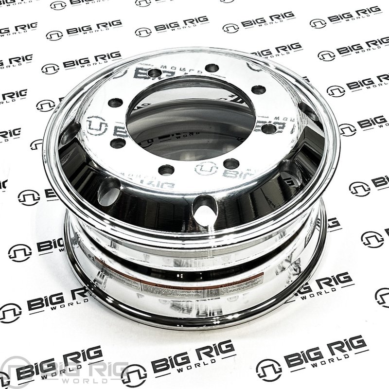 19.5 x 7.5 Alcoa 8x275mm Hub Pilot High Polished Both Sides 773497 - Alcoa
