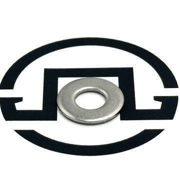 Washer - Flat, Stainless Steel, 0.25 In, 0.625 In OD 23-10900-025 - Freightliner