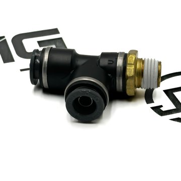 Fitting - Run Tee #4 MNPT to #6 J2494 G38-1024-040606 - Paccar