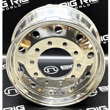 22.5 x 9.00 Super Single Wheel - High Polish Both Sides 89U637 - Alcoa
