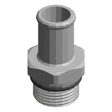 Fitting - Straight #10 SAE Flare T V38-1098 - Paccar