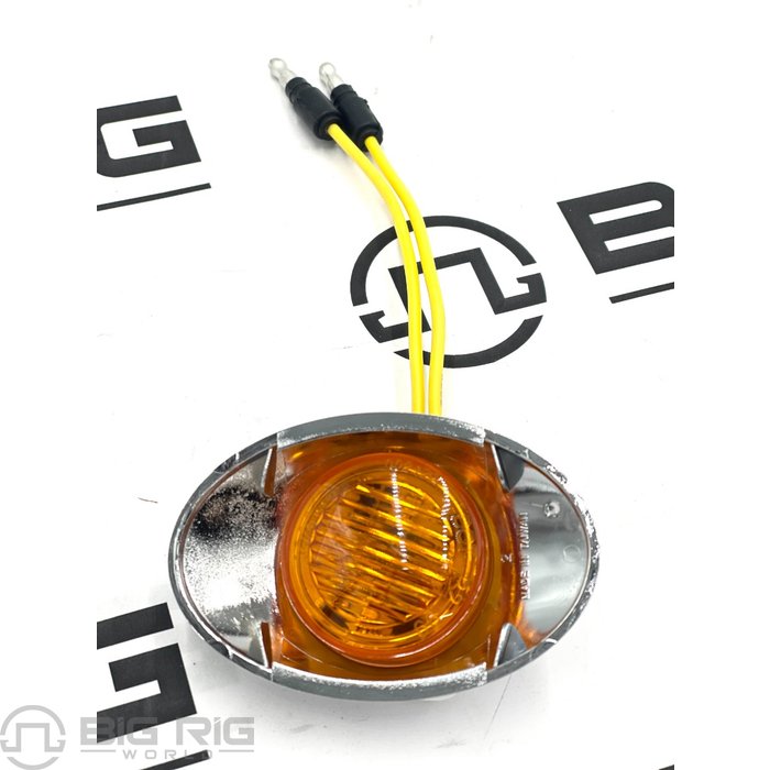 M3 Amber LED Marker Light W/Bezel 00212235P - Optronics