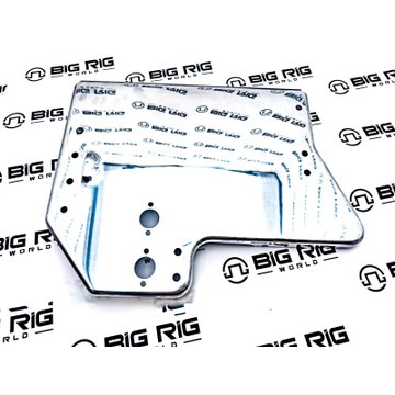 Battery/Tool Box End Plate Polished - Right Side N64-1018-0200001RP - Kenworth