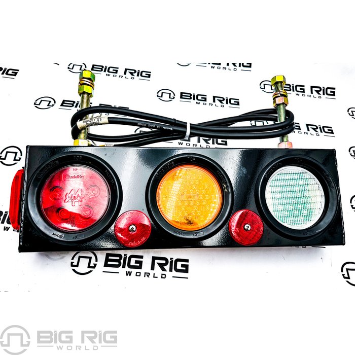 LED 44 Series Metal Module S/T/T And Backup with Side Marker, LH 44809 - Truck Lite