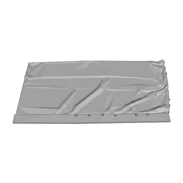 Sleeper Curtain - LH U73-1058-01U671 - Kenworth