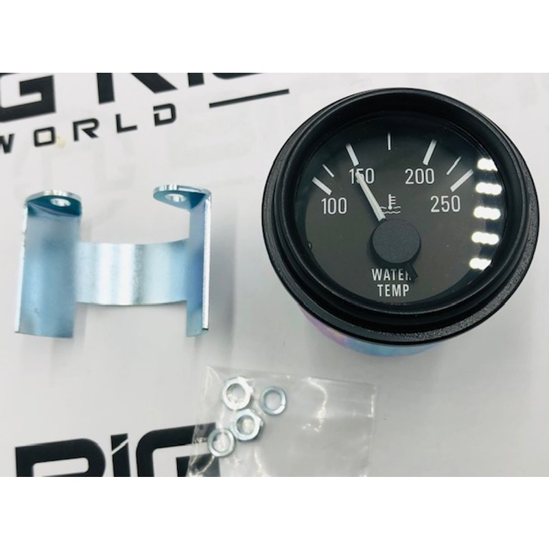 Gauge - Water Temp - Black after 11/03 Q43-6009-7B0 - Peterbilt