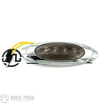 P1 Amber LED Smoke Lens with Bezel Light Kit P201116 - Phoenix