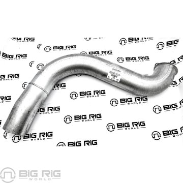 Pipe - Exhaust MBend 4 In. STL ALMZ FLG 14-15318 - Peterbilt