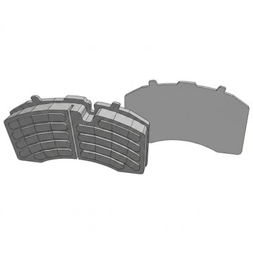 Air Disc Brake Pads 1369 Severe Duty AD1369SDCF - TRP