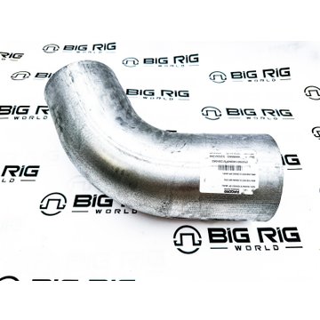 62-Degree Steel Exhaust Pipe 5-inch Outside Diameter M661082N075120N06S - Kenworth