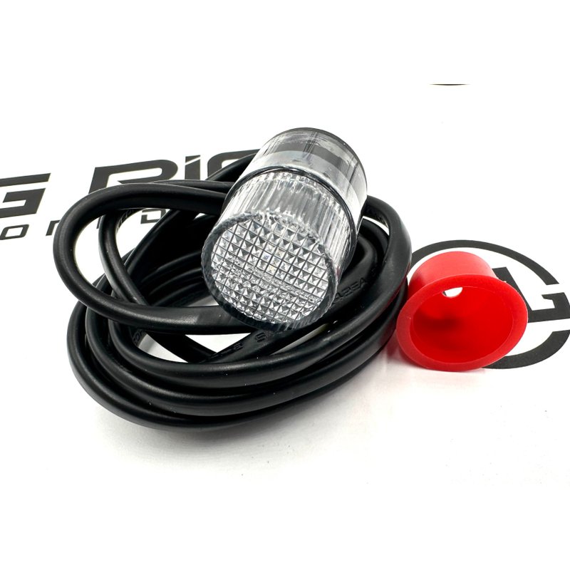 LED Light Assembly - Amber LED - Clear Lens 140CA - Bores Manufacturing