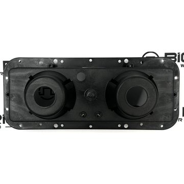 Dual Headlight Rectangular Housing 4x6 Inch 3-2003-2-PAT - Patriom