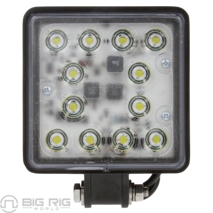 Super 81 4x4 In. Square LED Work Light, 2650 Lumen 81500 - Truck Lite
