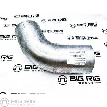 62-Degree Steel Exhaust Pipe 5-inch Outside Diameter M661082N075120N06S - Kenworth