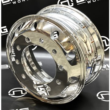 19.5 X 7.5 Alcoa Aluminum Wheel - High Polish 773627 - Alcoa