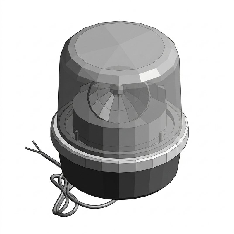 Light-Strobe, Amber 12/24V DF DFS900A - North American Signal
