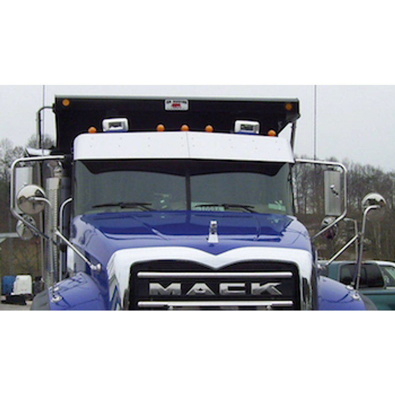 Mack Sunvisor - 13 In. TSUN-M1 - Trux Accessories