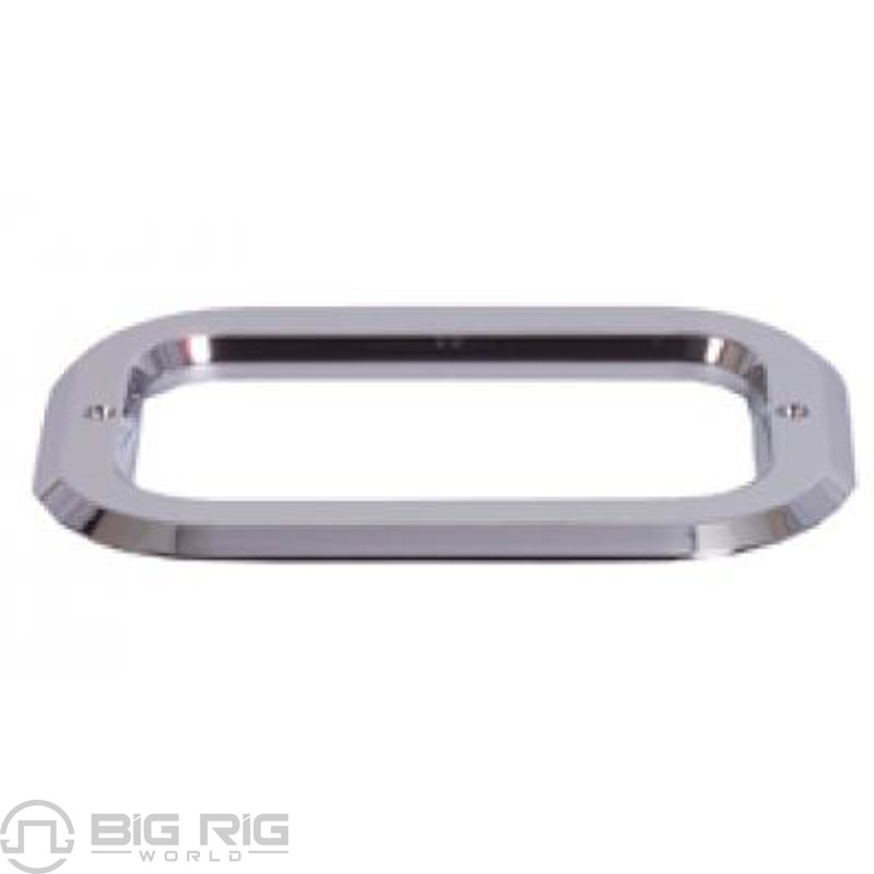 Rectangular Chrome Plastic Grommet Cover M49705 - Maxxima
