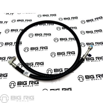 Refrigerant Hose Assembly #10, 90-Degree Fitting, 86-inch Length V50-6005-086 - Dynacraft
