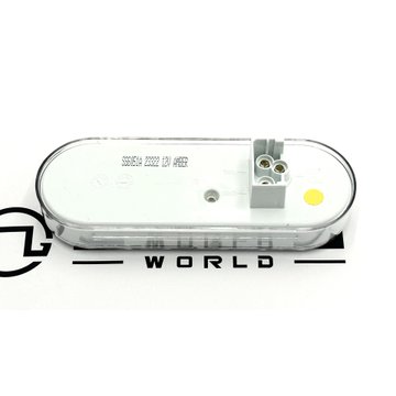 LED Signal Stat S/T/T 60 Series Oval Sealed Lamp Clear Lens 6051A - Truck Lite