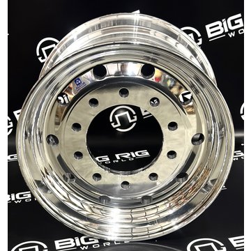22.5 X 12.25 Alcoa Aluminum Wheel - High Polish Both Sides 823627 - Alcoa