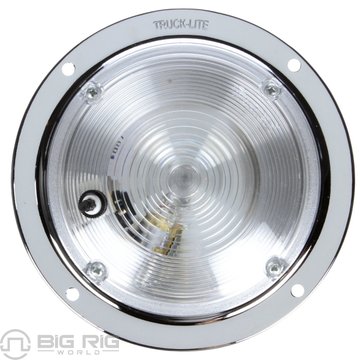 80 Series Bulb Repl. Dome Lamp with Switch, Chrome 80350 - Truck Lite