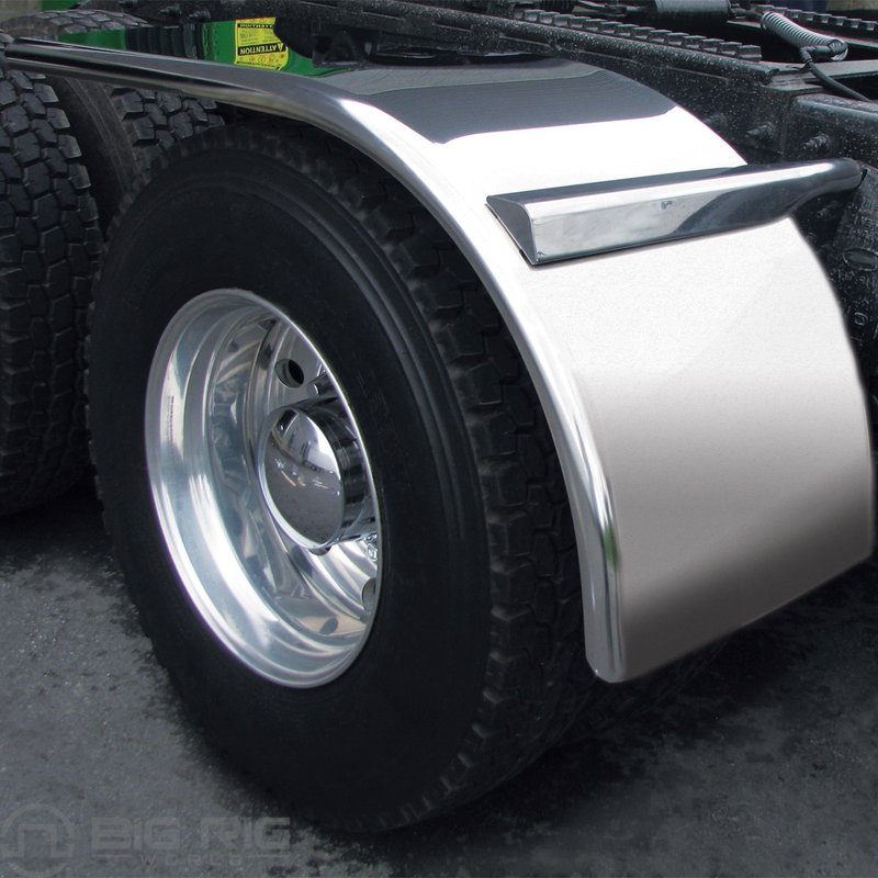 72 In. Standard Long Front Half Fenders (16 Ga.) TFEN-H16 - Trux Accessories