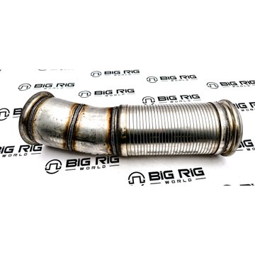 Pipe-Exhaust Mbend 5 inch Flex -Ss-Flg-Flg M66-2312 - Kenworth