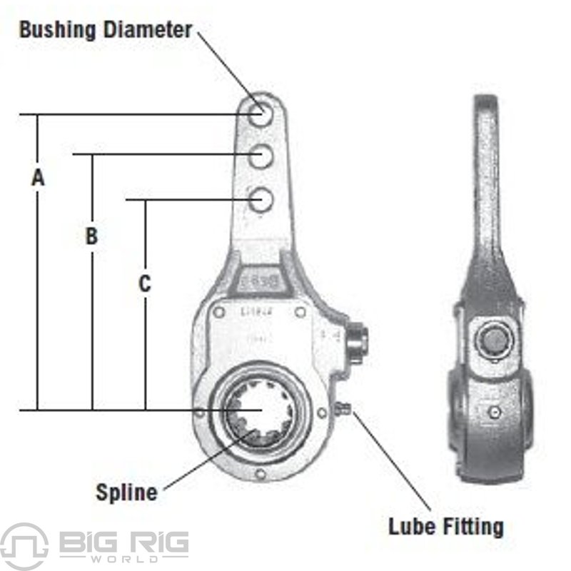 Manual Slack Adjuster 101289 - Bendix