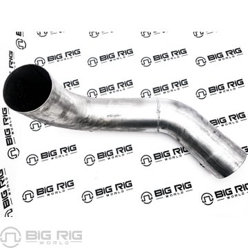 Multi-Bend Exhaust Pipe Aluminized Steel 5in OD/ID Right Side M66-1216R - Paccar