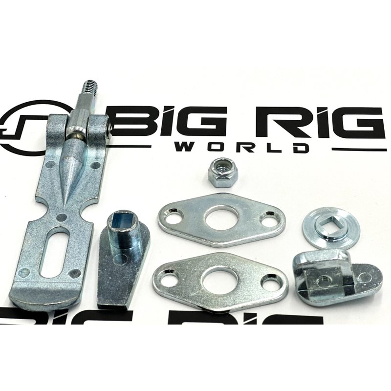 Lock Assembly-Tool Box Zinc Plated K163-244 - Kenworth