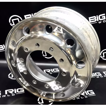 22.5 X 9.00 Alcoa Aluminum Wheel - Mirror Polish Dura-Bright Outside Only 89U641DB - Alcoa
