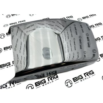 Bumper Assembly - End, Steel, Left Hand, Short, Chrome A21-27811-010 - Freightliner