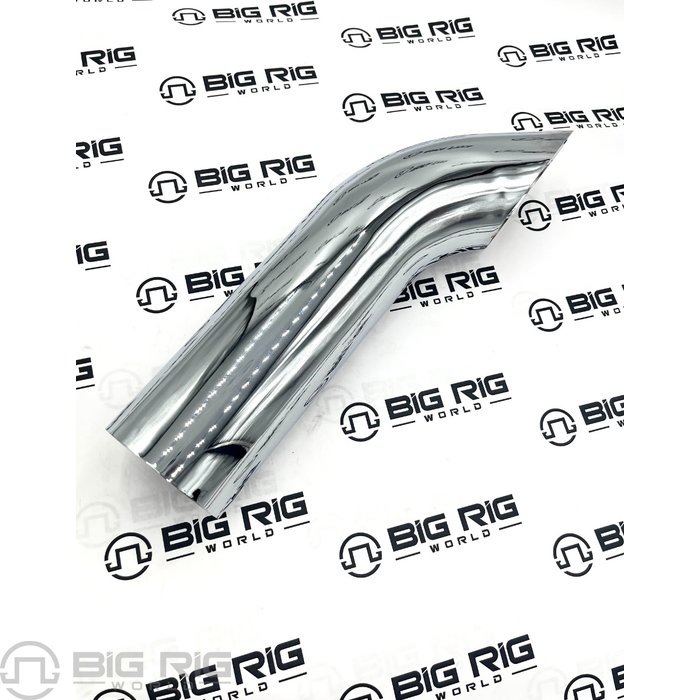 Pipe - Exhaust 5x23 STL CHRP OD/CRV K180-1096-12CP - Kenworth