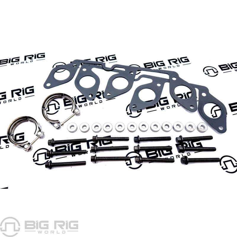 3-Port Exhaust Manifold Spacer and Bolt Kit A4721400514 - Detroit Diesel