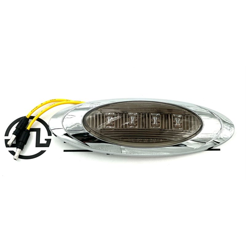 P1 Amber LED Smoke Lens with Bezel Light Kit P201116 - Phoenix