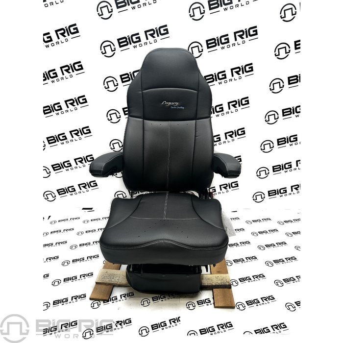 Legacy LO Vented Seat with DuraLeather in Black 188409MWV61 - Seats Inc.