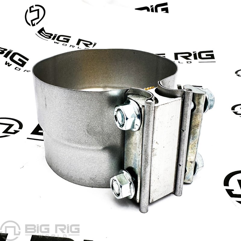 Exhaust Clamp - WB Preformed 4" Aluminized with Gasket EC40PLAG - TRP