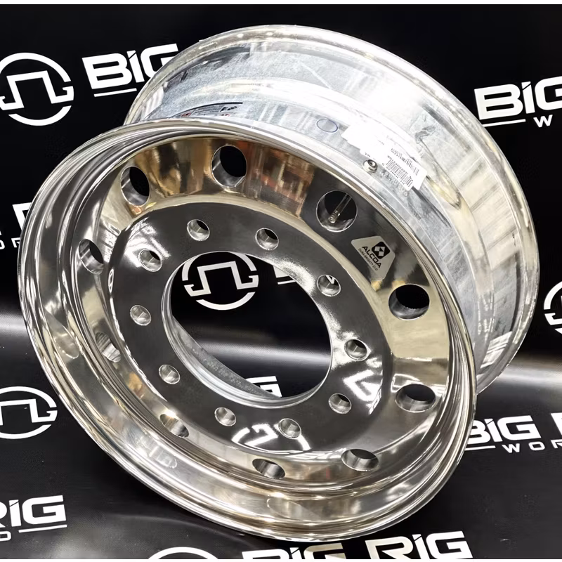 22.5 x 9.00 Alcoa Aluminum Wheel - High Polish Outside Only 89U631DB - Alcoa