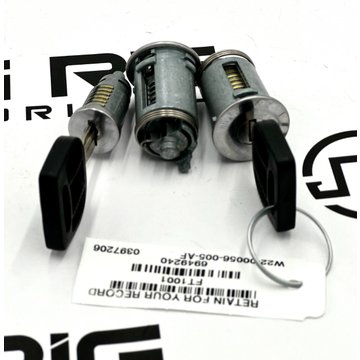 Lockset - 1001-1500, 2 Keys, P2/24U W22-00056-005 - Freightliner