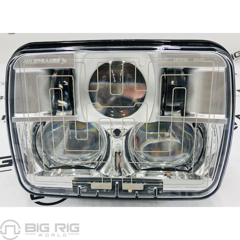 LED Headlight - Model 8910 - Heated High & Low Beam 0554461 - JW Speaker