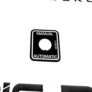 Engine Fan Nameplate K281-2787-1 - Paccar