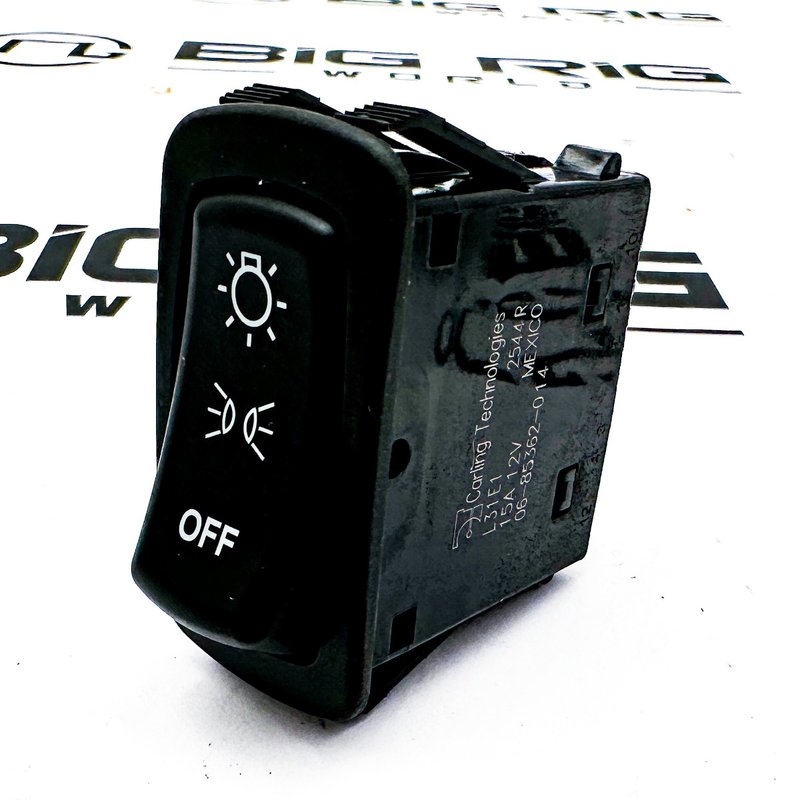 Switch - Rocker, Headlamp, Green 06-85362-014 - Freightliner