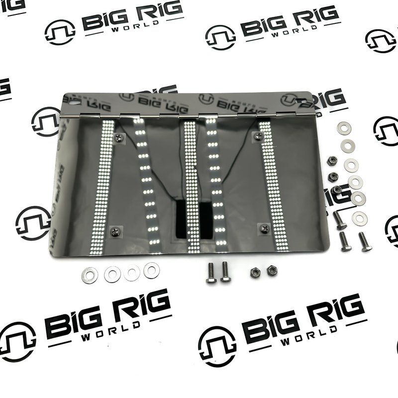 License Plate Hanger - 304 -Stainless Steel  LP8-14 - Bores Manufacturing